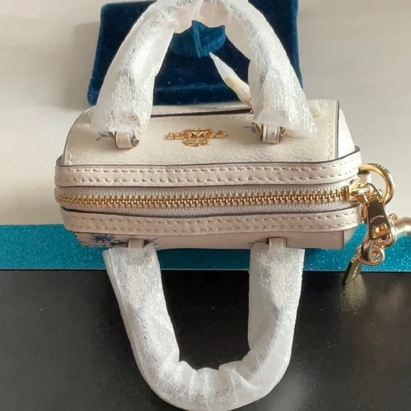 Coach New Cream Mini Bag with Gold Tone Hardware - Picture 4 of 8